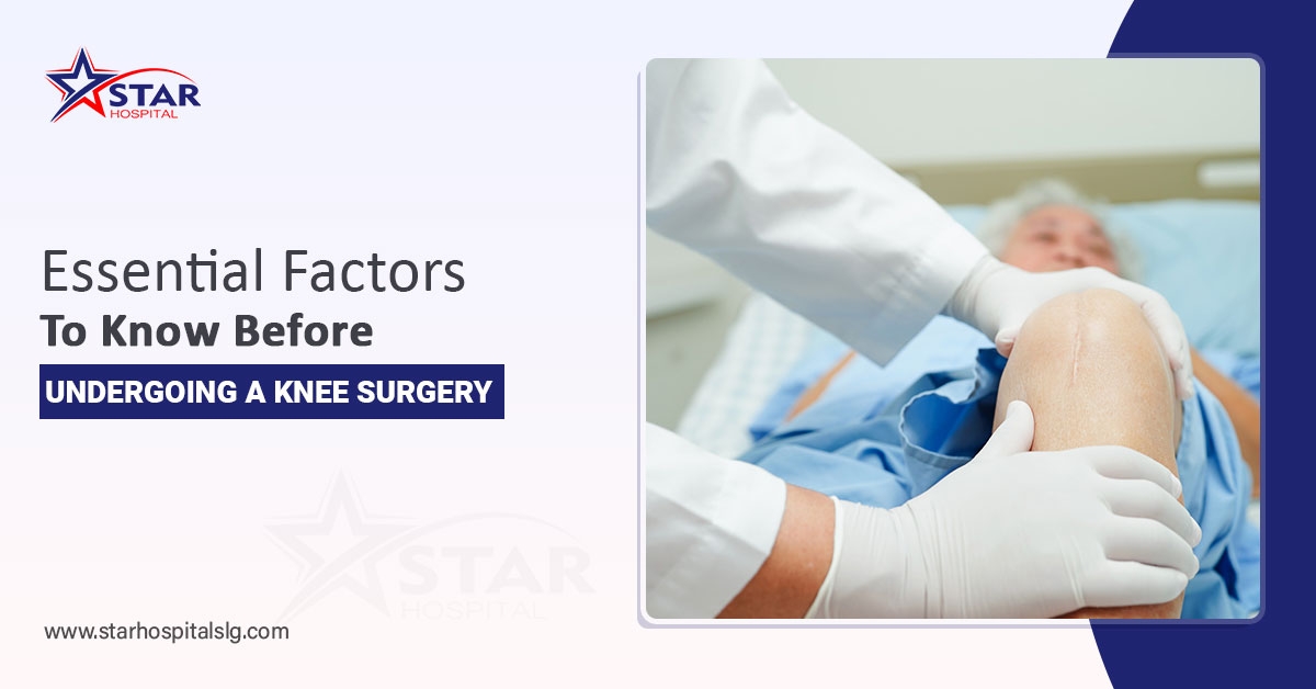 Patient undergoing knee surgery Essential Factor to Know