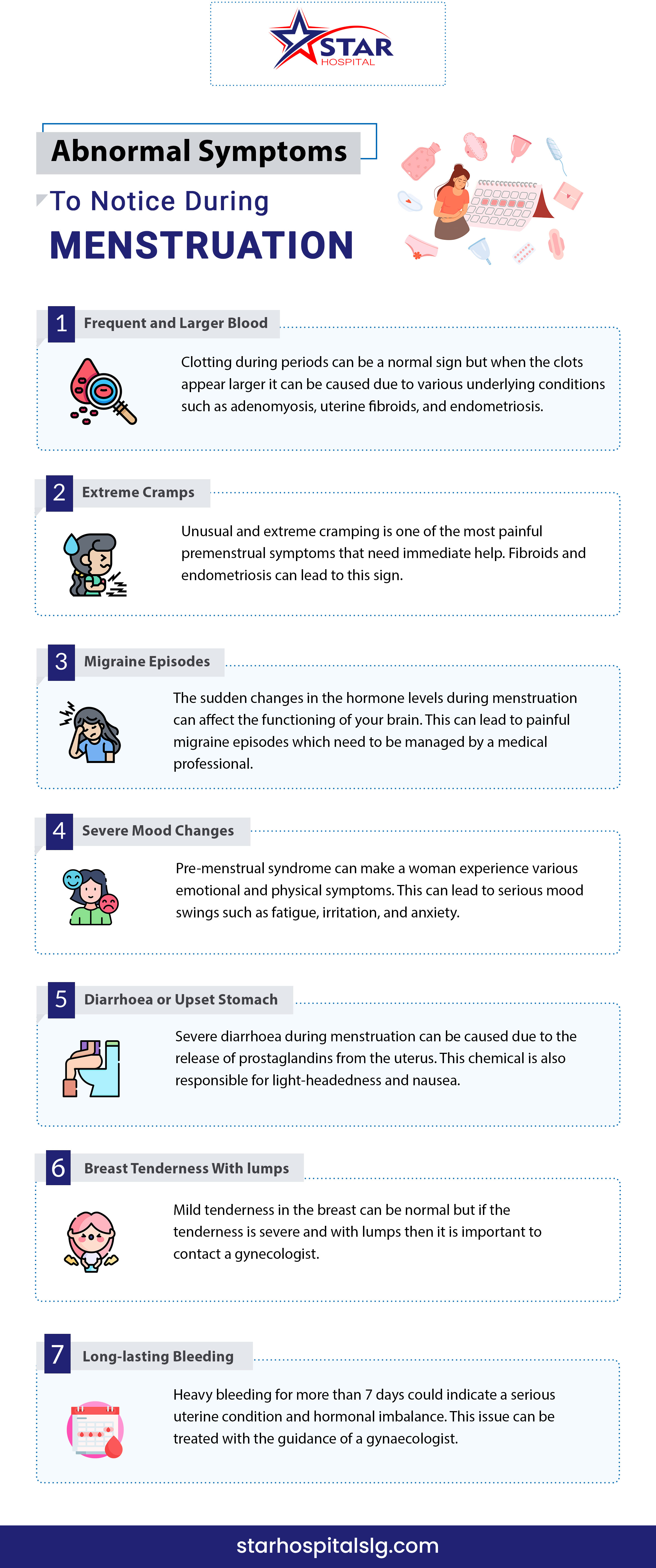 Abnormal Symptoms To Notice During Menstruation